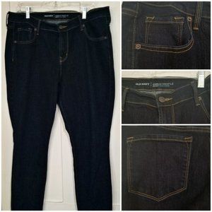 Old Navy 16 Curvy Mid-Rise Skinny Jeans